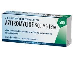 Azitromycine 500MG – 3 tabs (tegen SOA)